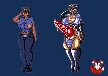 ladyfoxheart, animal_genitalia, animal_penis, anthro, areola