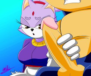 blaze_the_cat, sonic_the_hedgehog, sega, sonic_the_hedgehog_(series), srr18