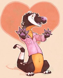 coonix, animancer, anthro, bottomless, clothed
