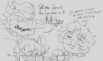 bowser, fan_character, prince_phoenix_lamorte, mario_bros, nintendo
