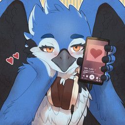 hophwind, 5_fingers, ambiguous_gender, anthro, avian