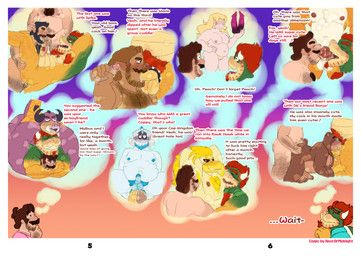 banjo_(banjo-kazooie), bowser, cappy_(mario), foreman_spike, fox_mccloud