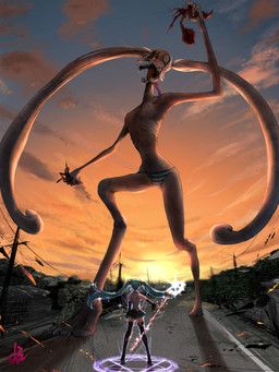 hatsune_miku, vocaloid, yamaha_corporation, hylran, arthropod