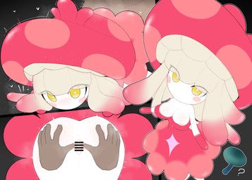 palworld, pocketpair, cow_coconut, areola_outline, bent_over