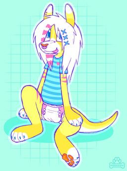 relishcatpie, accessory, anthro, blue_eyes, bridge_piercing