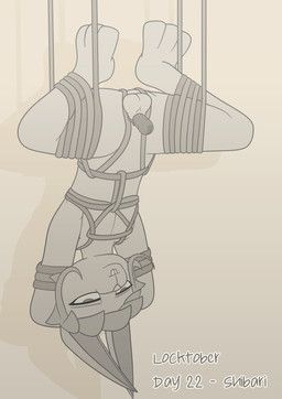 quinn_(moopsart), locktober, moopsart, anthro, arms_tied