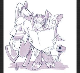 bandai_namco, digimon, luxinova, aegiomon, anthro