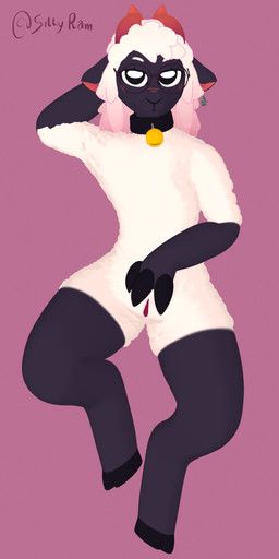 silly_(sillyram), sillyram, andromorph, anthro, aroused