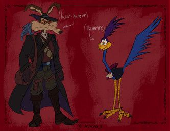 road_runner_(looney_tunes), wile_e._coyote, looney_tunes, warner_brothers, avvve_s