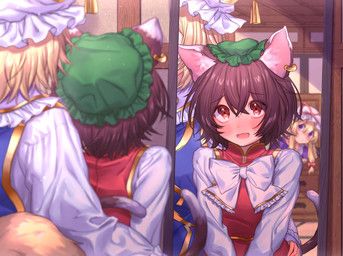 chen_(touhou), ran_yakumo, yukari_yakumo, asian_mythology, east_asian_mythology