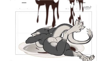 le_fishe, esbudegador, gafomit, 4_toes, anthro