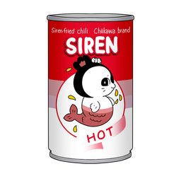 siren_(chiikawa), chiikawa, pumpui, mr_slow, aquatic