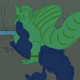 meltedmocha, ankylosaurian, ankylosaurid, ankylosaurus, blue_body