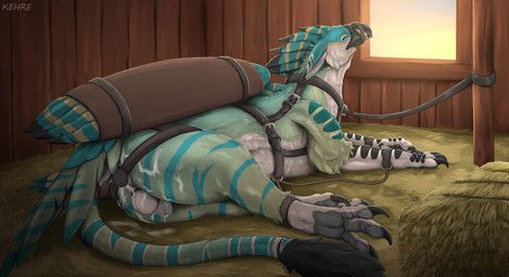 mythology, kehreazerith, after_anal, after_sex, arms_tied