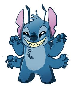 stitch_(lilo_and_stitch), disney, lilo_and_stitch, jumple, 4_arms