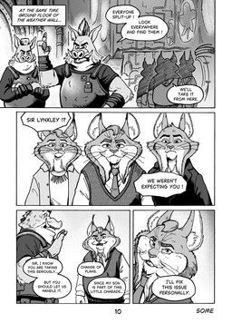 captain_hoggbottom, cattrick_lynxley, kitty_lynxley, milton_lynxley, truffler_(zootopia)