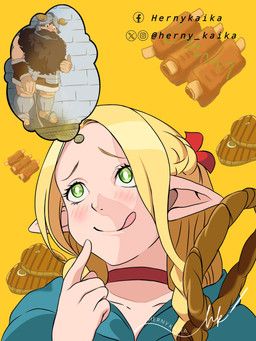 marcille_donato, senshi_(delicious_in_dungeon), delicious_in_dungeon, facebook, instagram