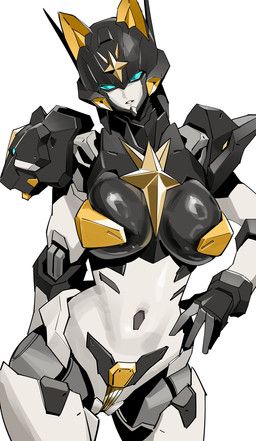 ark_leon, goddess_of_victory:_nikke, ydh2101, 5_fingers, antennae_(anatomy)