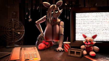 mangle_(fnaf), five_nights_at_freddy's, five_nights_at_freddy's_2, scottgames, zelyonka