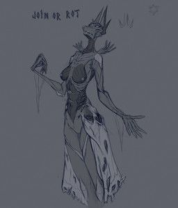 the_dark_skull, 4_ears, anthro, biopunk, body_horror