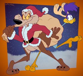 road_runner_(looney_tunes), wile_e._coyote, christmas, looney_tunes, warner_brothers