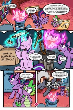 spike_(mlp), starlight_glimmer_(mlp), twilight_sparkle_(mlp), virmir_(character), friendship_is_magic