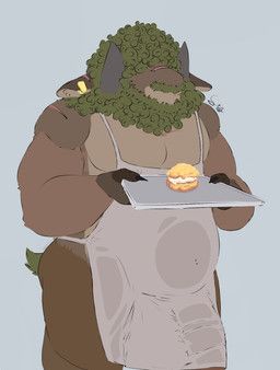 steffansheep, anthro, big_bulge, biped, bovid