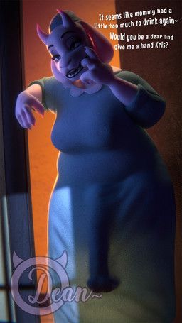 toriel, deltarune, undertale_(series), deanshornies, animal_genitalia