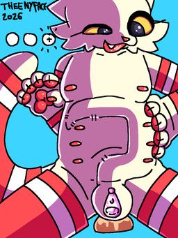 rose_(theenyface), rain_world, videocult, theenyface, abdominal_bulge