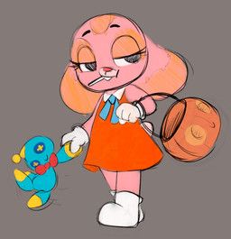 anais_watterson, cheese_the_chao, cream_the_rabbit, cartoon_network, halloween