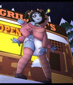 muffet, undertale, undertale_(series), shadyadi, 4_fingers