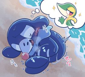 nintendo, pokemon, nettsuu, ambiguous_gender, beach