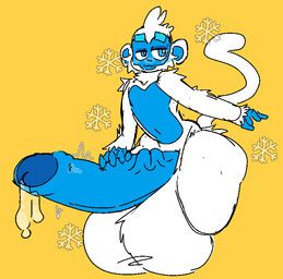 ice_monkey_(bloons), bloons_tower_defense, ninja_kiwi, hornyaxolotl, anthro