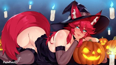 pashapencil, animal_humanoid, blue_eyes, bottomless, breasts