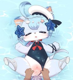 akurara, cat_busters, sakaeguchi_okarina, accessory, after_sex