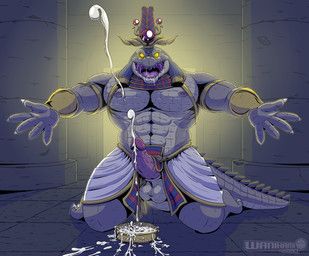 sobek, egyptian_mythology, middle_eastern_mythology, mythology, wanikami