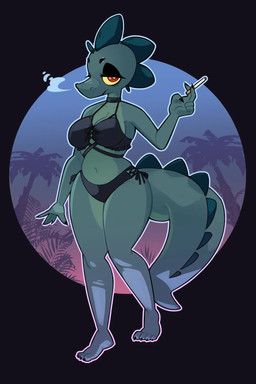 bea_santello, night_in_the_woods, byuni, 4_toes, 5_fingers