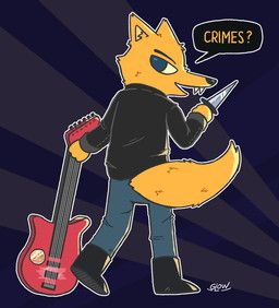 gregg_lee, night_in_the_woods, glowdisrupt, anthro, blue_eyes