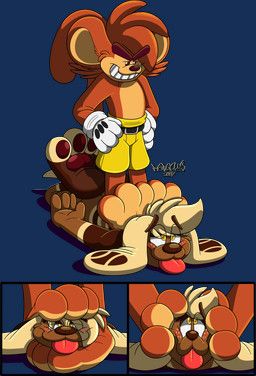 archie_otterdog, monty_(tamerkoh), marquis2007, 3_toes, 4_fingers