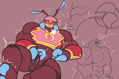 la_reina_(rivals_of_aether), rivals_of_aether, carameltsi, 2_toes, 3_fingers