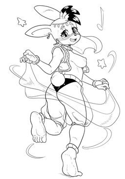 muko, daigaijin, anthro, areola, breasts