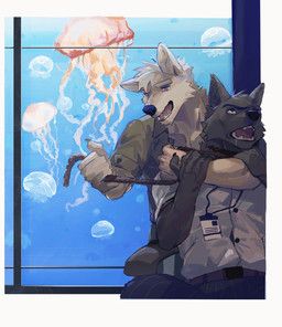 seatohao, anthro, aquarium, aquatic, asphyxiation