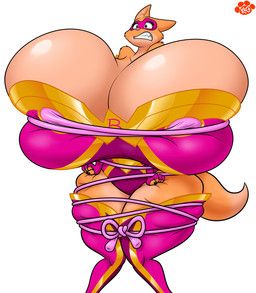 breast_woman, diane_foxington, dreamworks, the_bad_guys, kecomaster