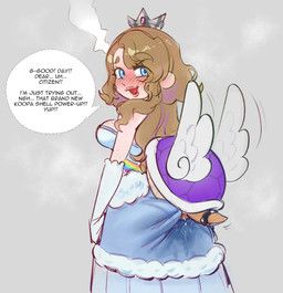 brenda_(peachydi), fan_character, zach_(omegahaunter), mario_bros, nintendo