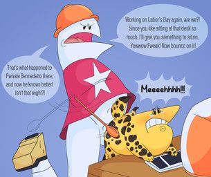 homestar_runner_(character), the_cheat, homestar_runner, marshmallowpuke, anthro