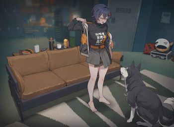 belle_(zenless_zone_zero), howl_(zzz), mihoyo, zenless_zone_zero, amana