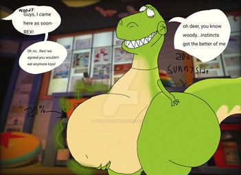 rex_(toy_story), sheriff_woody_pride, disney, pixar, toy_story