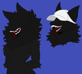 allie_(ochrecer), ochrecer, anthro, arm_tuft, black_body