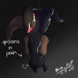 shien_(shien_fluff), shien_fluff, anthro, asphyxiation, balls