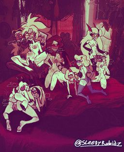 charlie_morningstar, hazbin_hotel, hellaverse, conditional_dnp, sleepyrabidz
